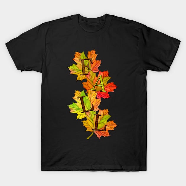 fall T-Shirt by Gigart